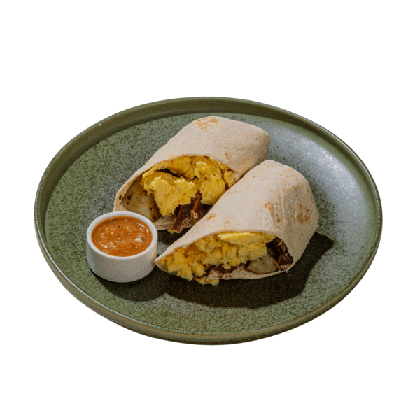 Bacon and Egg Breakfast Burrito