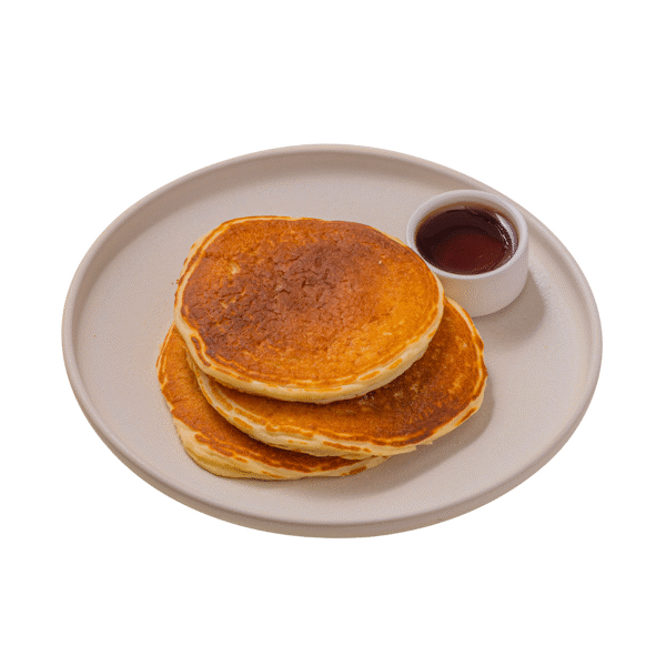 Fresh Blueberry Protein Pancakes