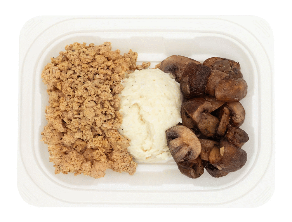 #05 Ground Turkey, Cauliflower Mash & Mushrooms