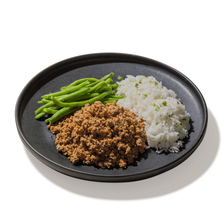 #02 Ground Turkey, Jasmine Rice & Green Beans