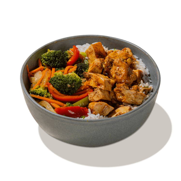 Teriyaki Chicken Stir Fry Bowl
