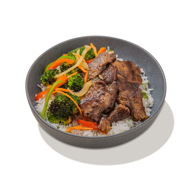 Teriyaki Steak Stir Fry Bowl